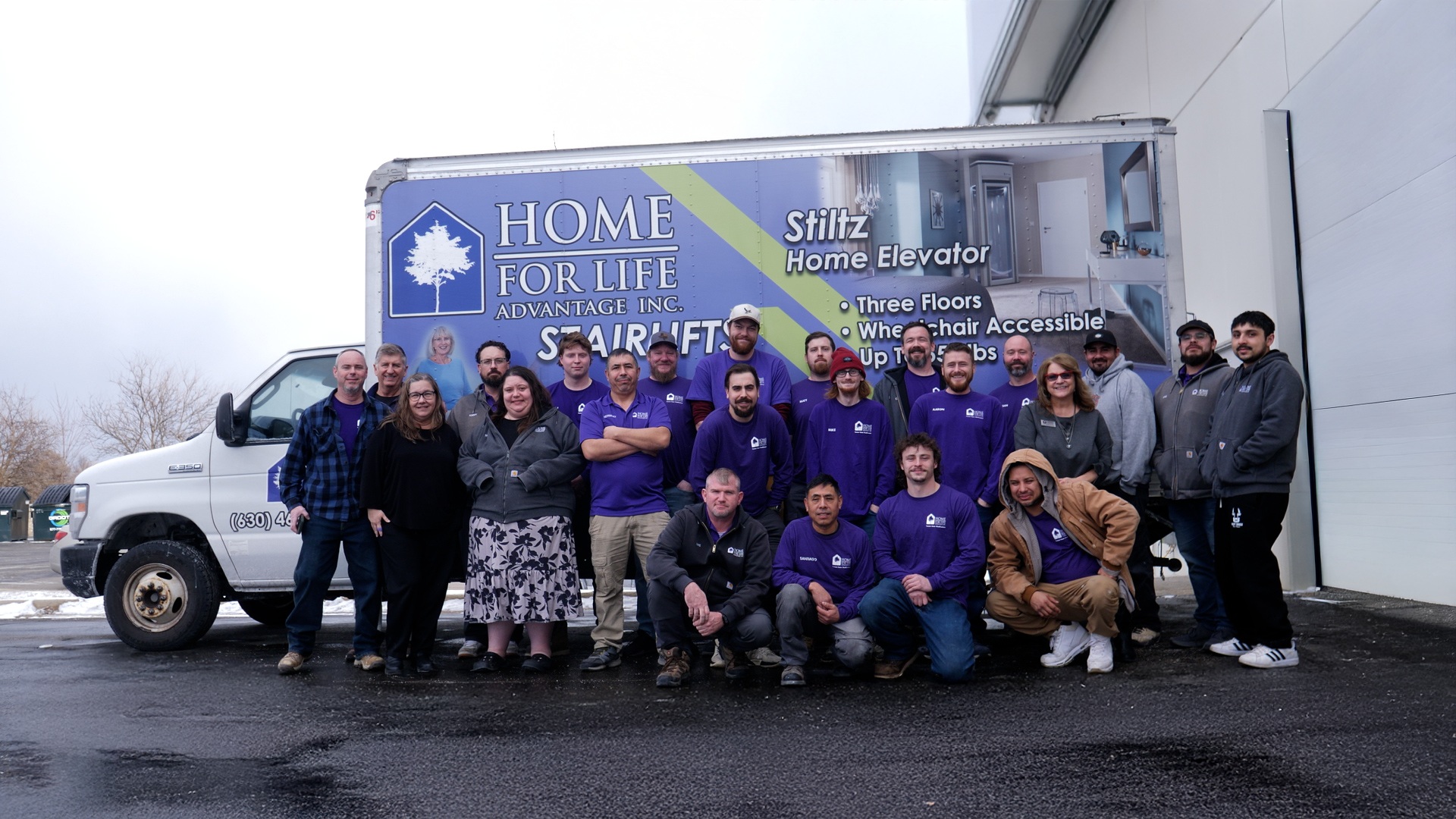 Home For Life Advantage Team Picture Of Illinois and Wisconsin Team
